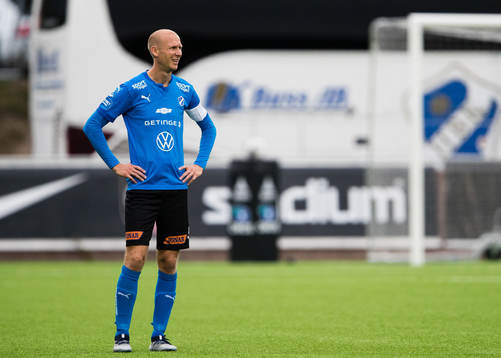 Halmstads Andreas Johansson deppar