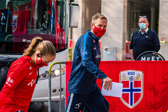 Martin Sjögren, head coach of the Norwegian women’s