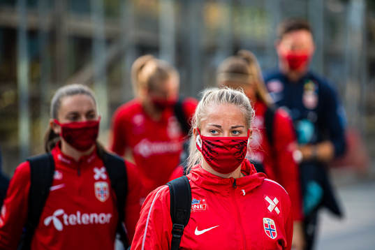 Therese Sessy Åsland of the Norwegian women’s national
