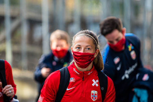 Cecilie Hauståker Fiskerstrand of the Norwegian women’s
