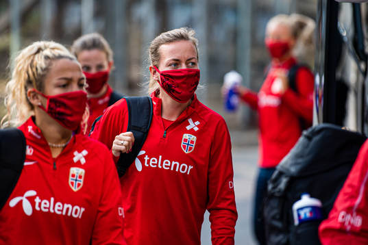 Kristine Minde of the Norwegian women’s national football