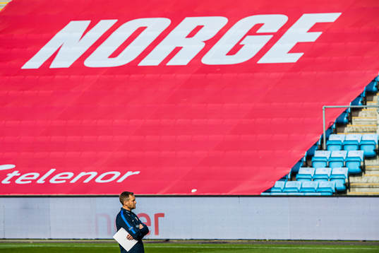 Martin Sjögren, head coach of the Norwegian women’s