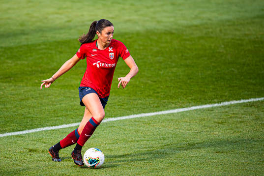 Ingrid Syrstad Engen of the Norwegian women’s national