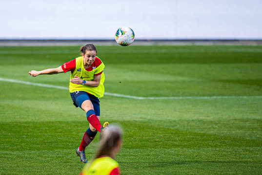 Tuva Hansen of the Norwegian women’s national football