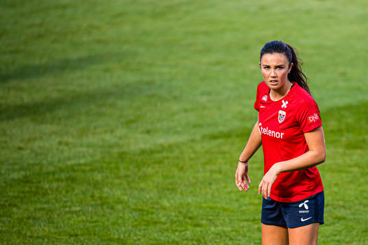 Ingrid Syrstad Engen of the Norwegian women’s national