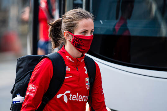 Tuva Hansen of the Norwegian women’s national football