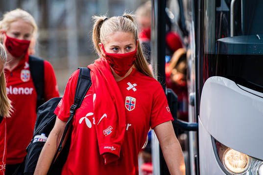 Lisa-Marie Karlseng Utland of the Norwegian women’s