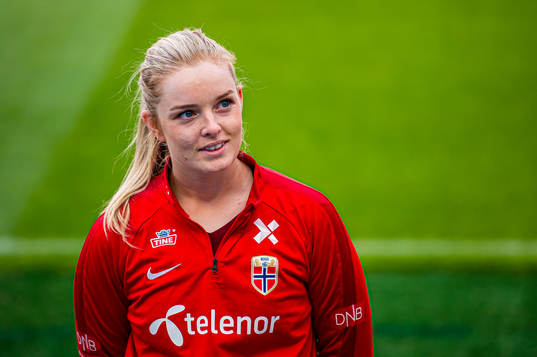 Guro Pettersen of the Norwegian women’s national football