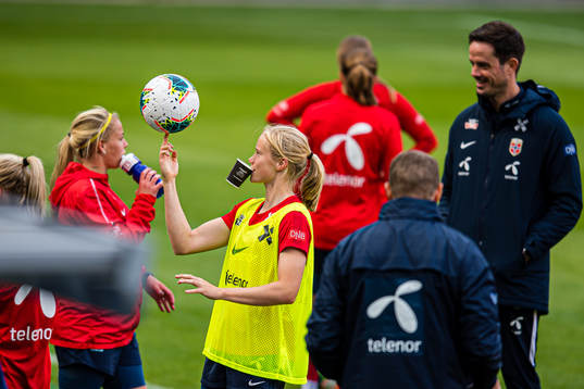 Julie Blakstad of the Norwegian women’s national football