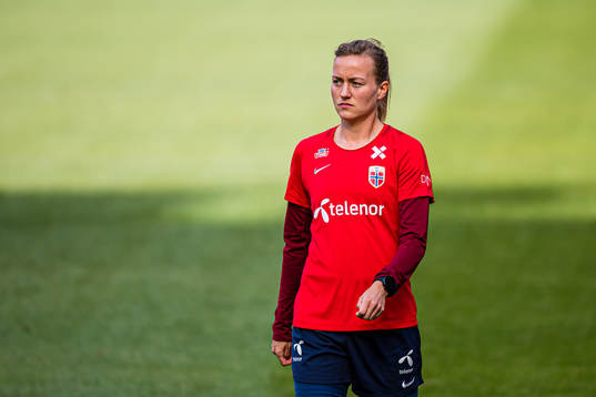 Kristine Minde of the Norwegian women’s national football