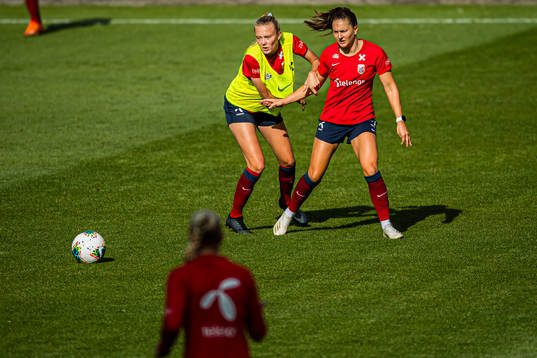 Synne Sofie Kinden Jensen and Vilde Bøe Risa of the
