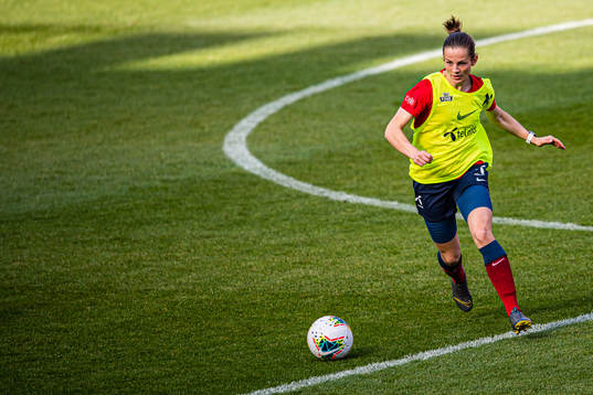 Tuva Hansen of the Norwegian women’s national football