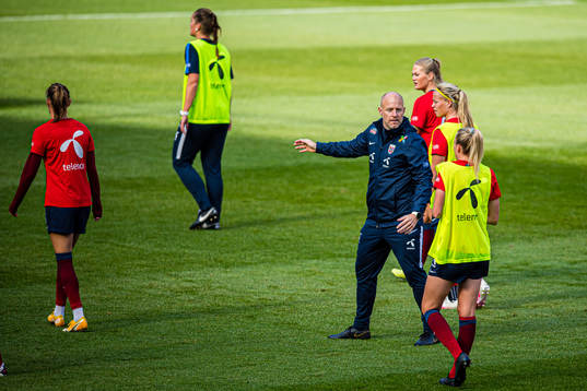 Anders Jacobson, assistant coach of the Norwegian women’s