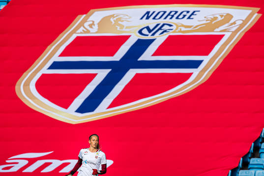 Cecilie Hauståker Fiskerstrand of the Norwegian women’s