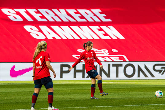 Tuva Hansen of the Norwegian women’s national football