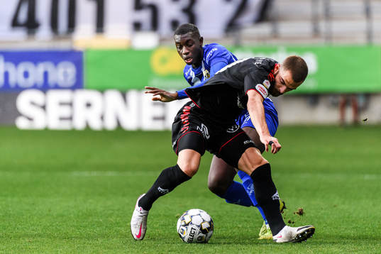 IFK Göteborg Yahya Kalley och Kalmars Filip Sachpekidis