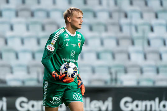 Kalmars målvakt Olle Söderberg