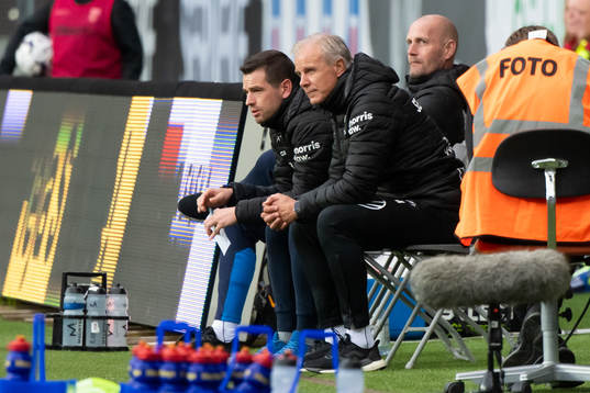 of IFK Göteborgs assisterande tränare Ferran Sibila och