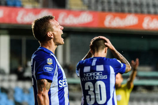 IFK Göteborg Pontus Wernbloom och Mattias Bjärsmyr deppar