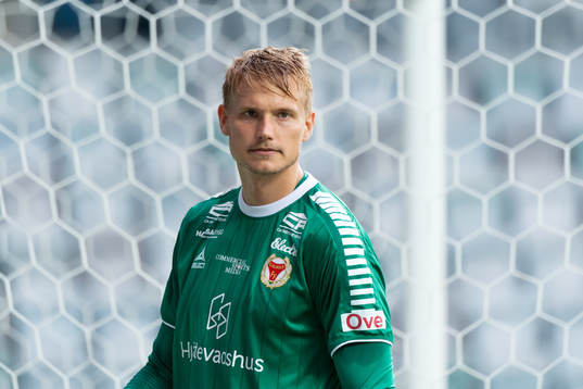 Kalmars målvakt Olle Söderberg