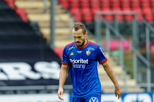 Djurgårdens Emir Kujovic deppar