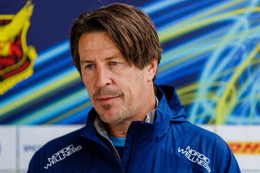Djurgårdens tränare Thomas Lagerlöf
