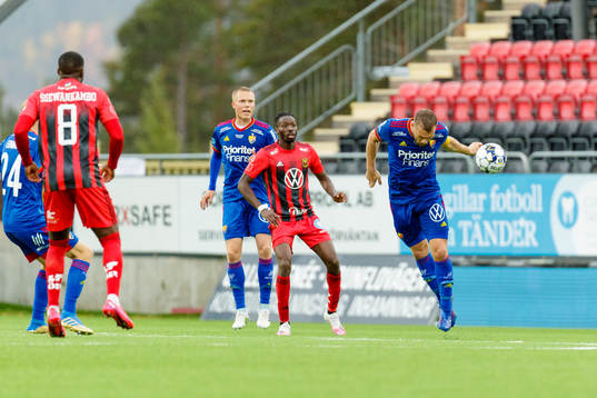under fotbollsmatchen i Allsvenskan mellan Östersund och