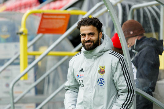 Östersunds assisterande tränare Amir Azrafshan