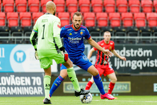 under fotbollsmatchen i Allsvenskan mellan Östersund och