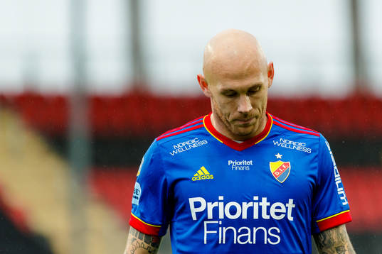 Djurgårdens Magnus Eriksson deppar