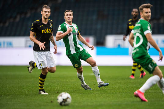 s Filip Rogic och Hammarbys Jeppe Andersen