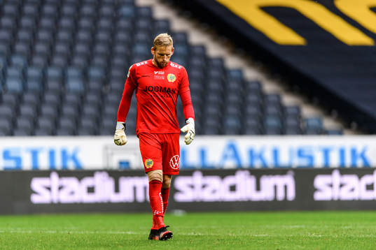 Hammarbys målvakt David Ousted