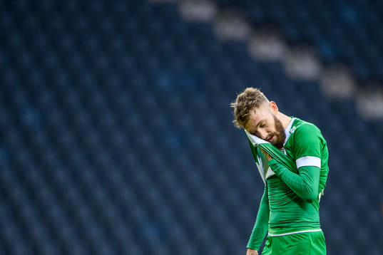 Hammarbys Simon Sandberg deppar
