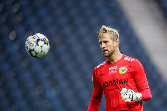 Hammarbys målvakt David Ousted