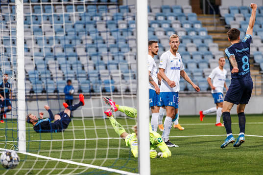 IFK Norrköpings målvakt Isak Pettersson och Filip