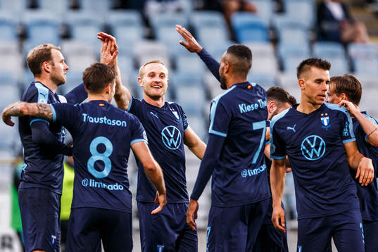 Malmö FFs Franz Brorsson jublar