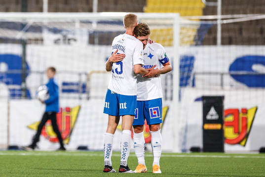 IFK Norrköpings Filip Dagerstål och Alexander Fransson