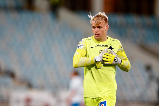 IFK Norrköpings målvakt Isak Pettersson