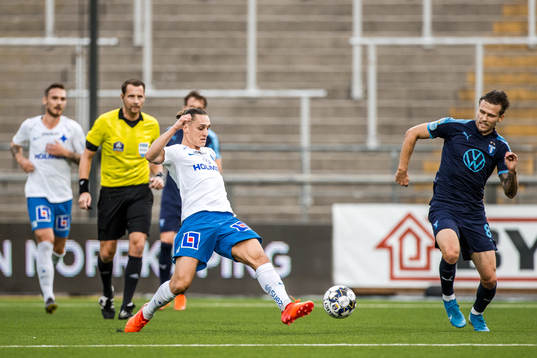 IFK Norrköpings Jonathan Levi och Malmö FFs Arnór