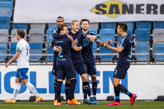 Malmö FFs Franz Brorsson jublar