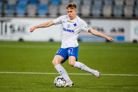 IFK Norrköpings Ísak Bergmann Jóhannesson