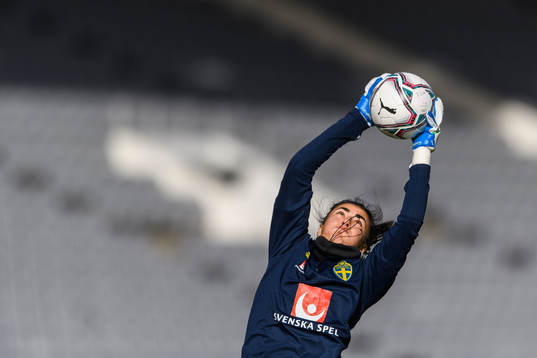 Goalkeeper Zecira Musovic