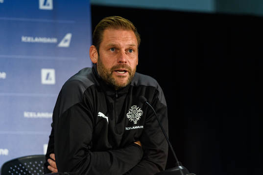 Jon Thor Hauksson, head coach
