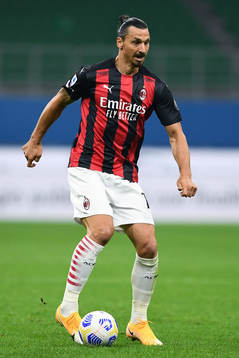 Zlatan Ibrahimovic of AC Milan