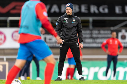 Helsingborgs assisterande tränare Rickard Engström före