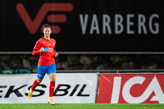 Helsingborgs Alex Timossi jublar