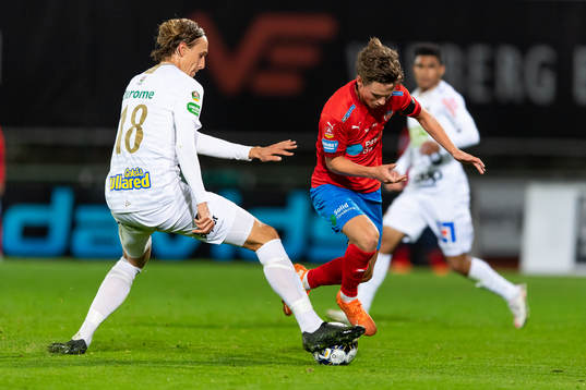 Varbergs Joakim Lindner och Helsingborgs Max Svensson