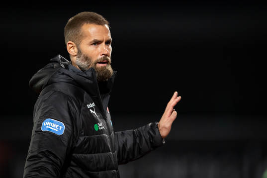 Helsingborgs tränare Olof Mellberg
