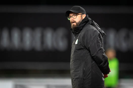 Varbergs tränare Joakim Persson