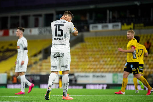 Häckens Alexander Söderlund deppar